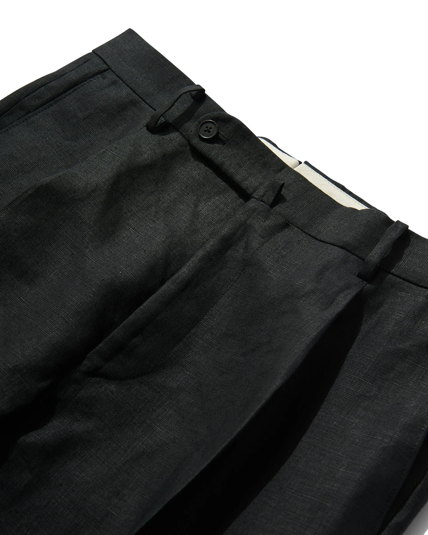 Linen Slacks in Black sold by Rubato product image thumbnail 3