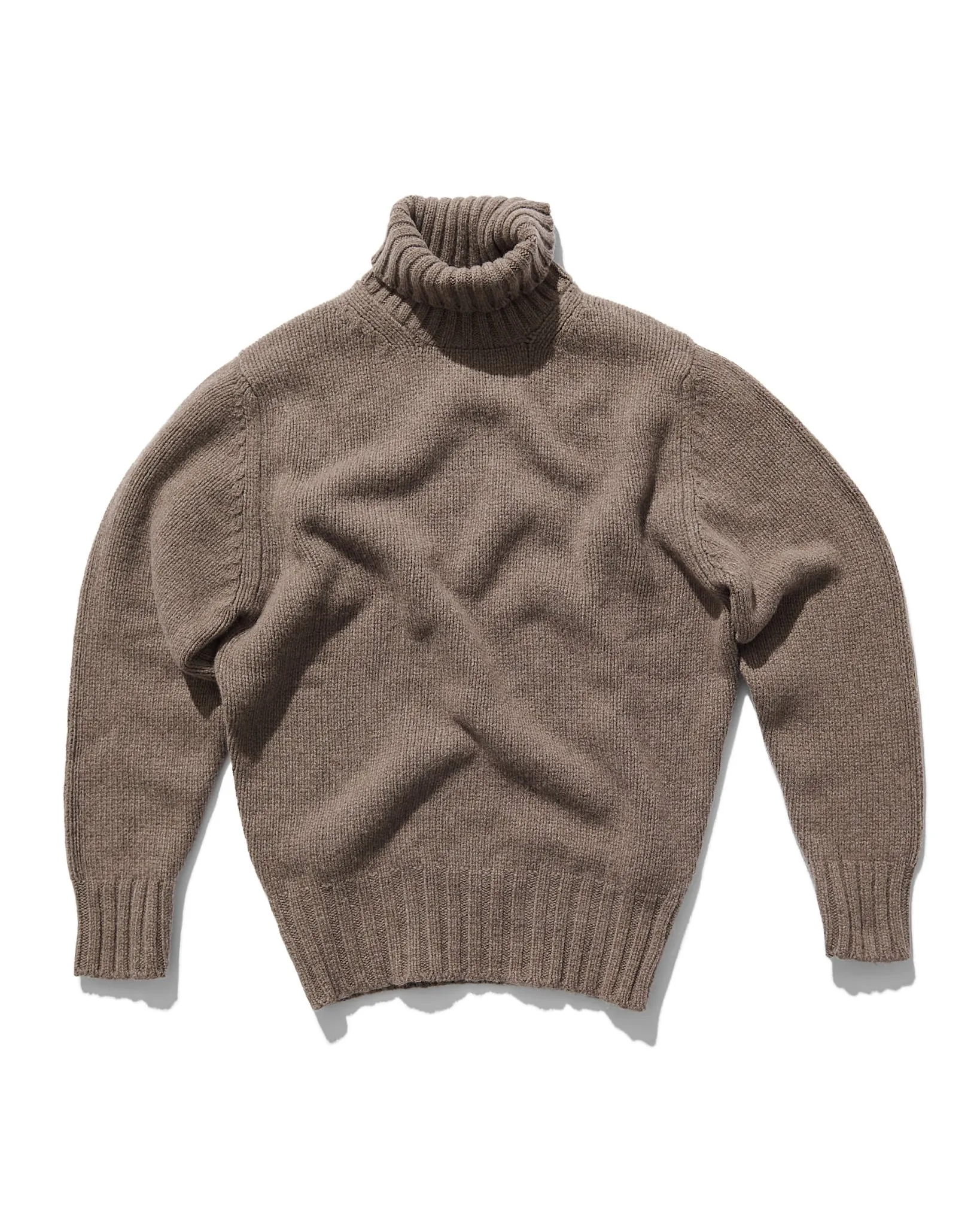 Explorer's Roll Neck in Dun sold by Rubato