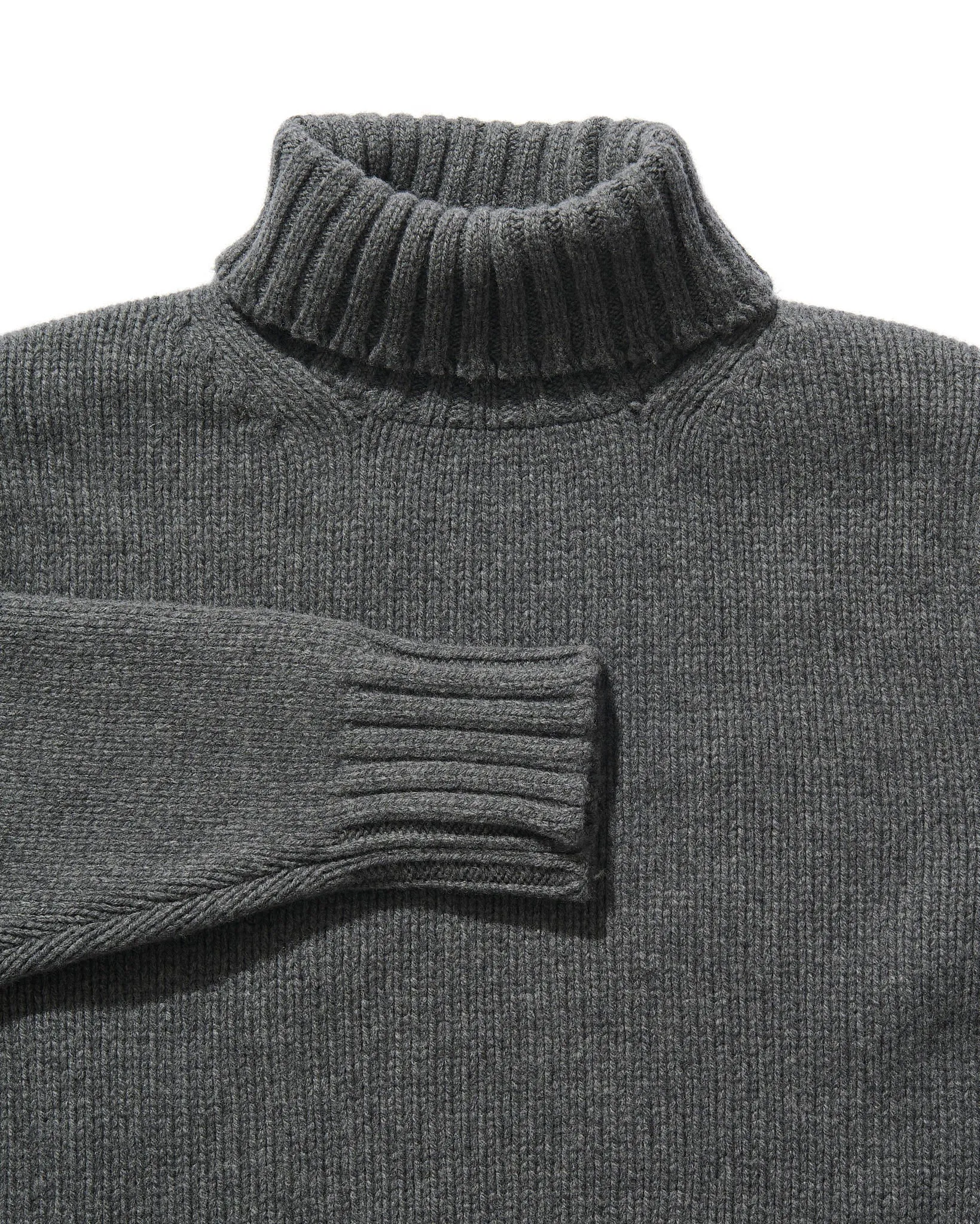 Explorer's Roll Neck in Graphite sold by Rubato product image thumbnail 2