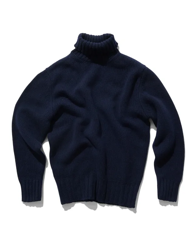 Explorer's Roll Neck in Deep sold by Rubato