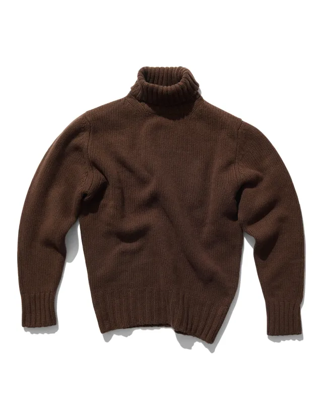 Explorer's Roll Neck in Hazel sold by Rubato