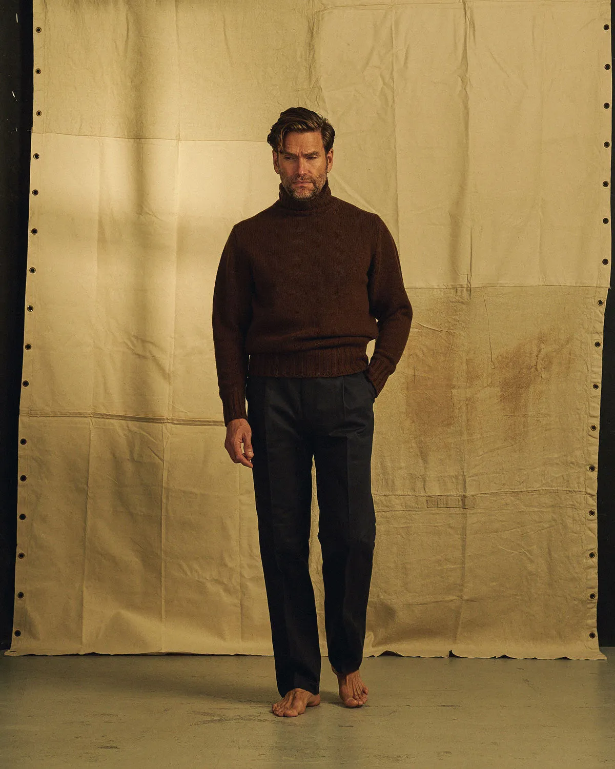 Explorer's Roll Neck in Hazel sold by Rubato product image thumbnail 4