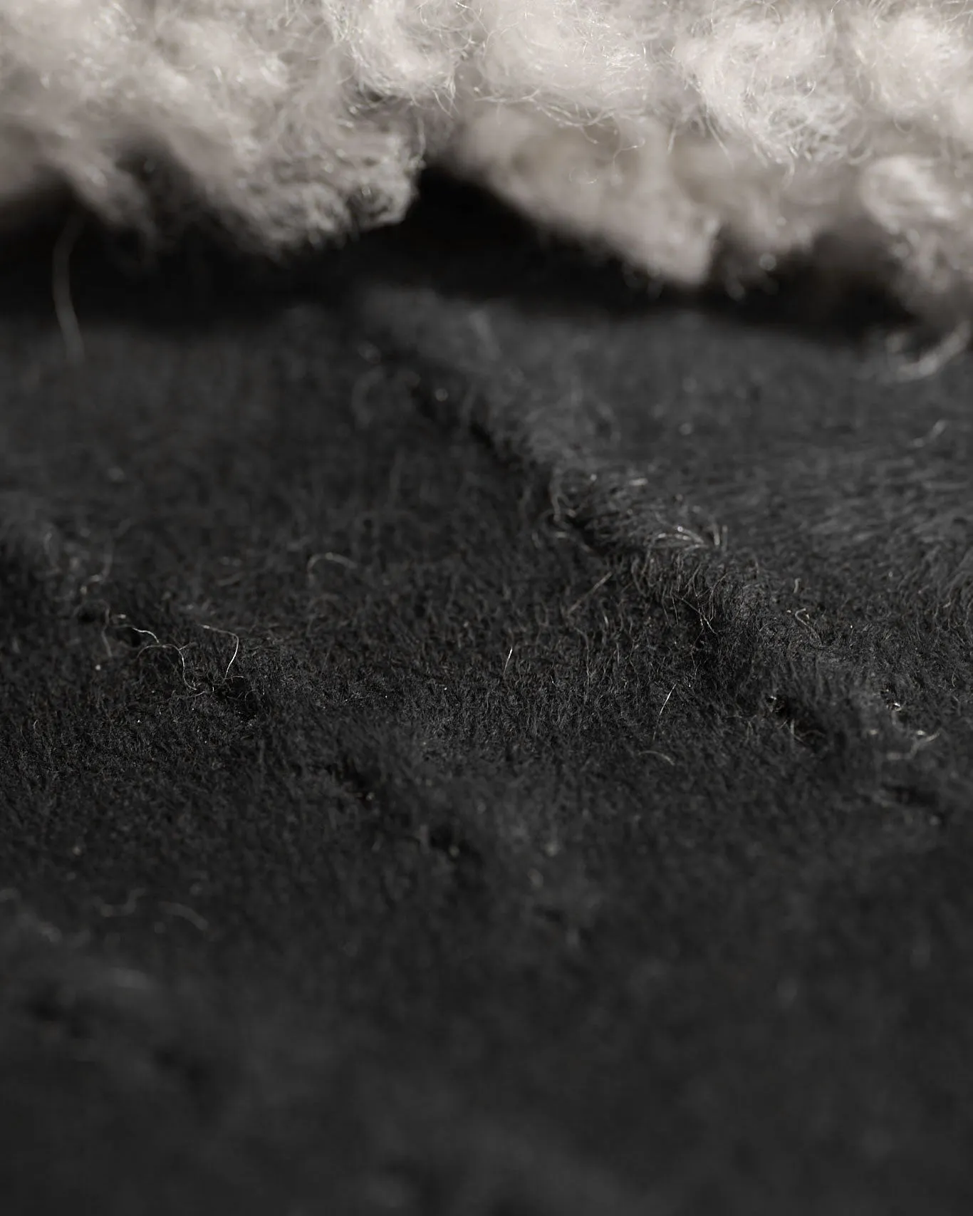 Shearling Gloves in Black sold by Rubato product image thumbnail 3