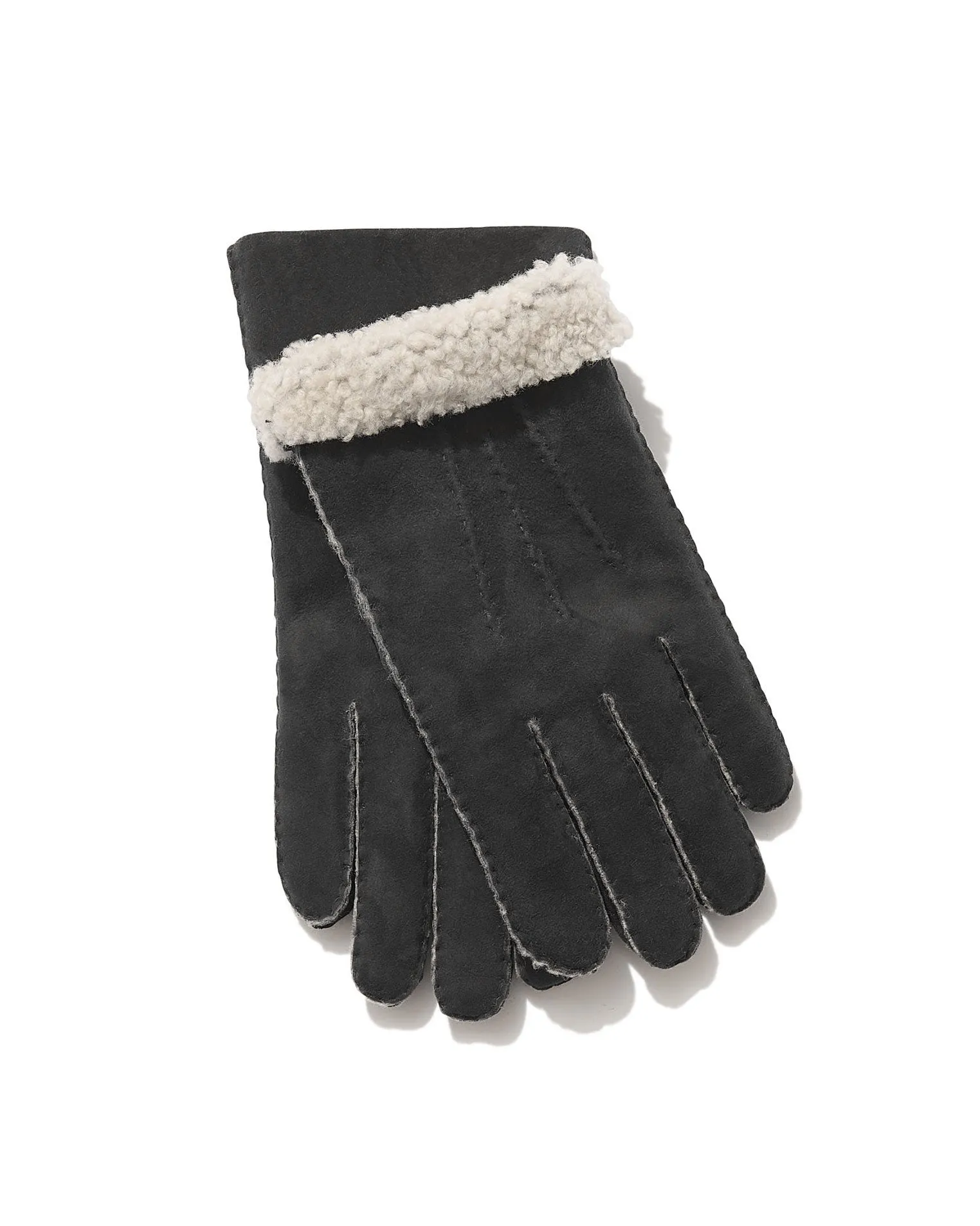 Shearling Gloves in Black sold by Rubato product image thumbnail 2