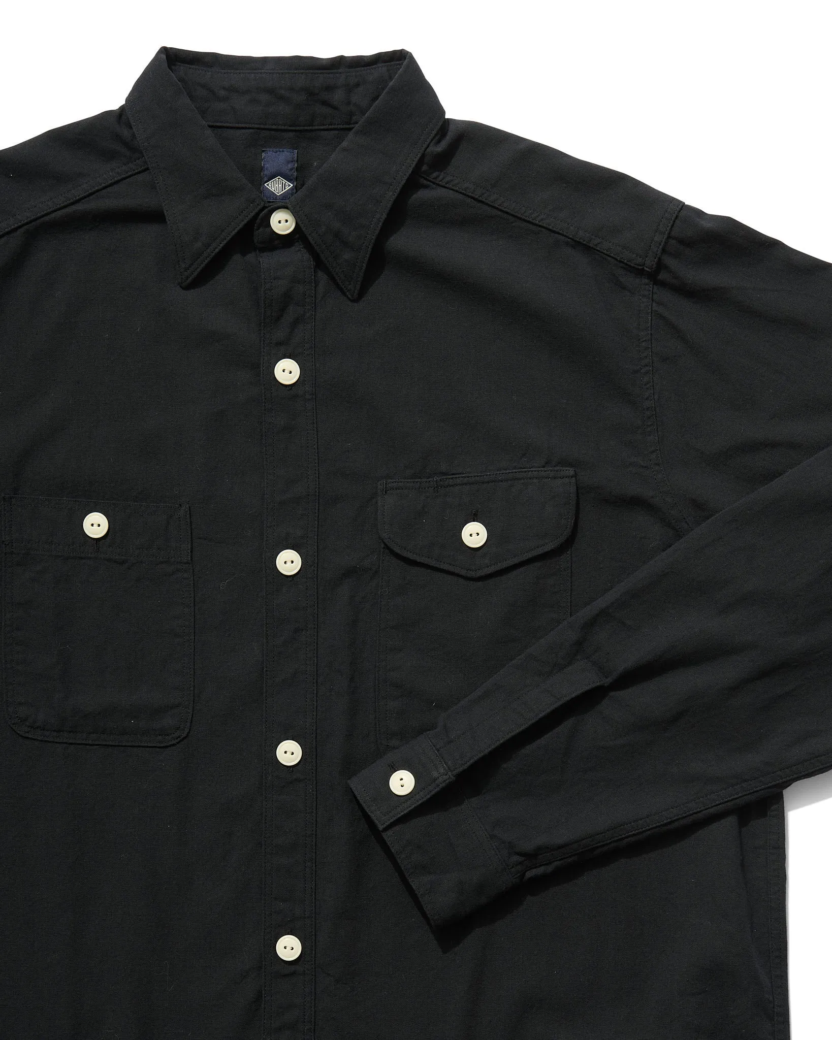 Work Shirt in Black Selvage Chambray sold by Rubato product image thumbnail 2