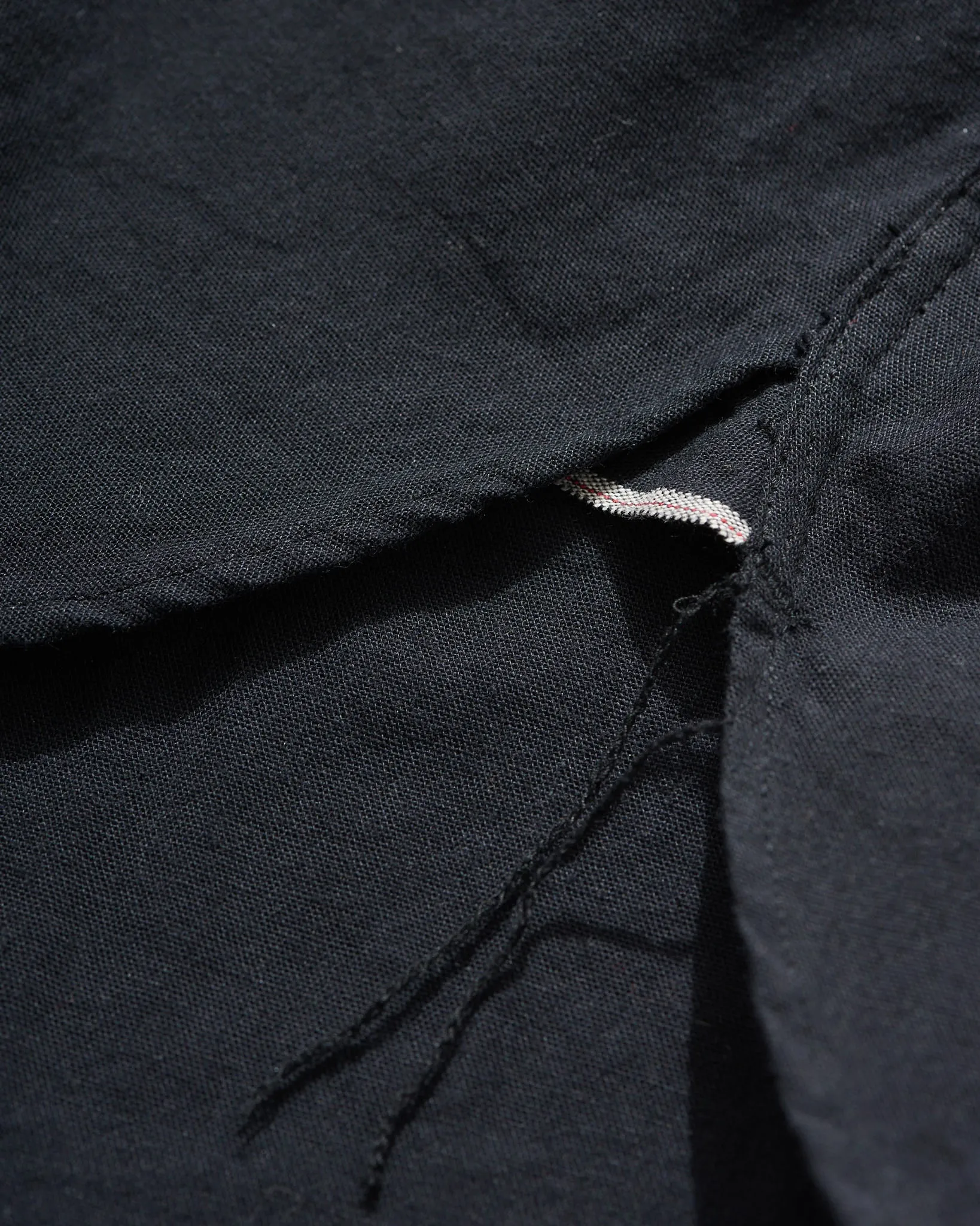 Work Shirt in Black Selvage Chambray sold by Rubato product image thumbnail 3