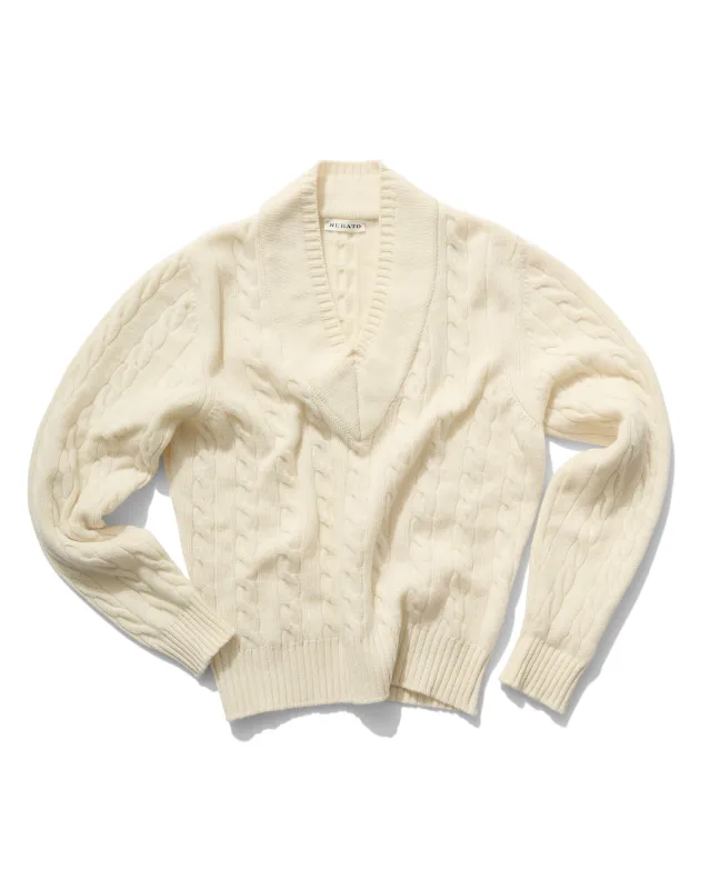 Sportsweater in Vintage White sold by Rubato