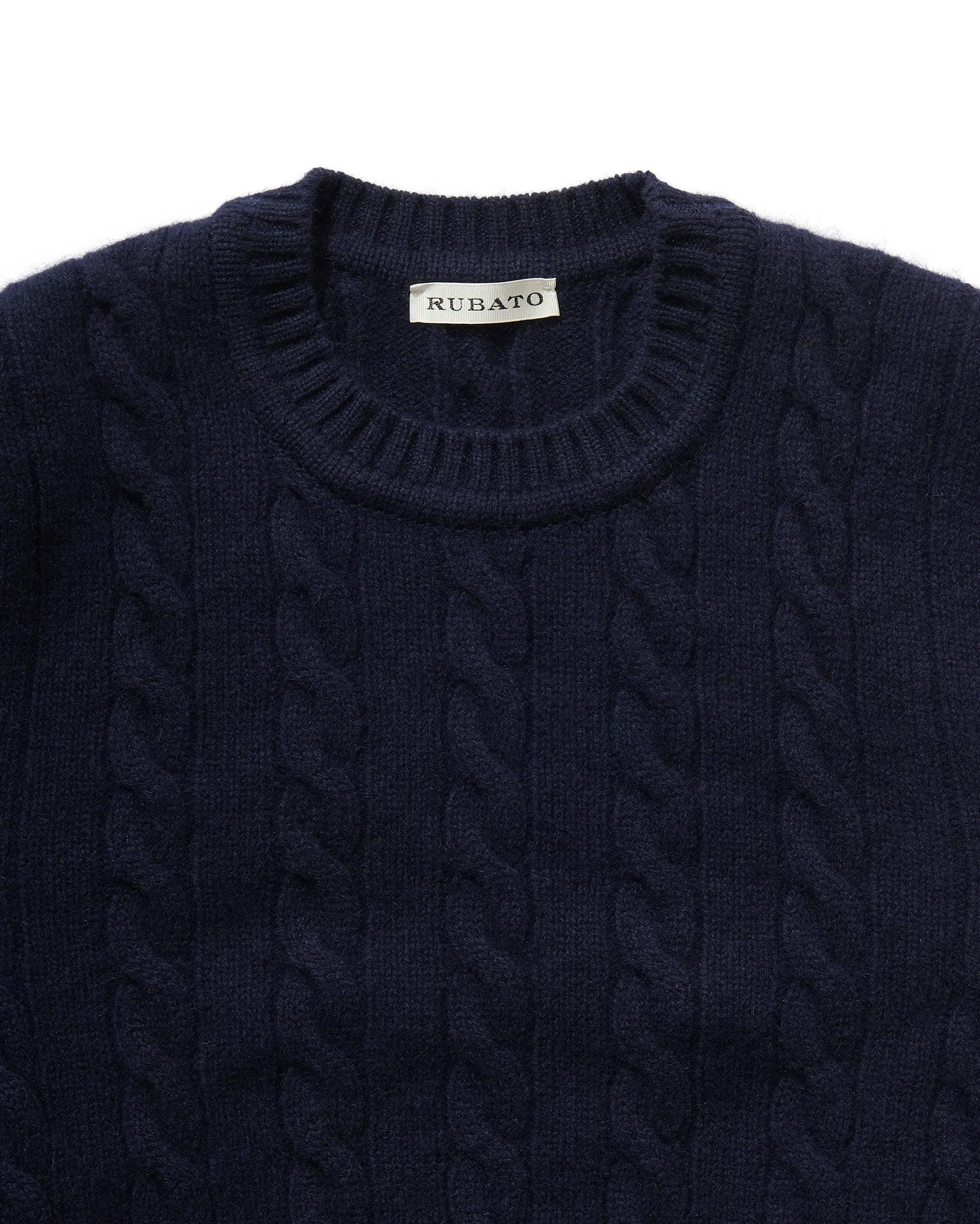 Geelongora Cable Knit in Navy sold by Rubato product image thumbnail 2