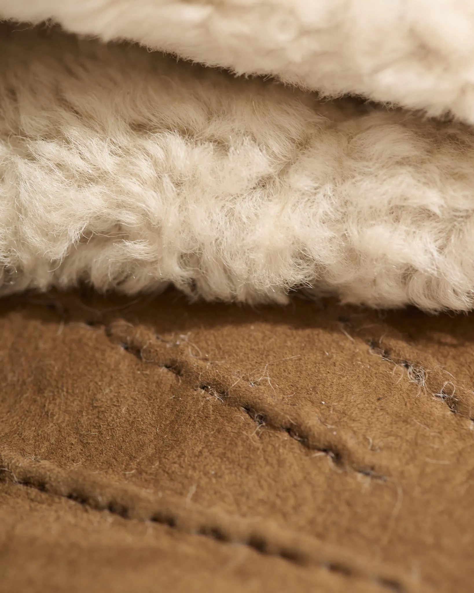 Shearling Gloves in Hazel sold by Rubato product image thumbnail 3