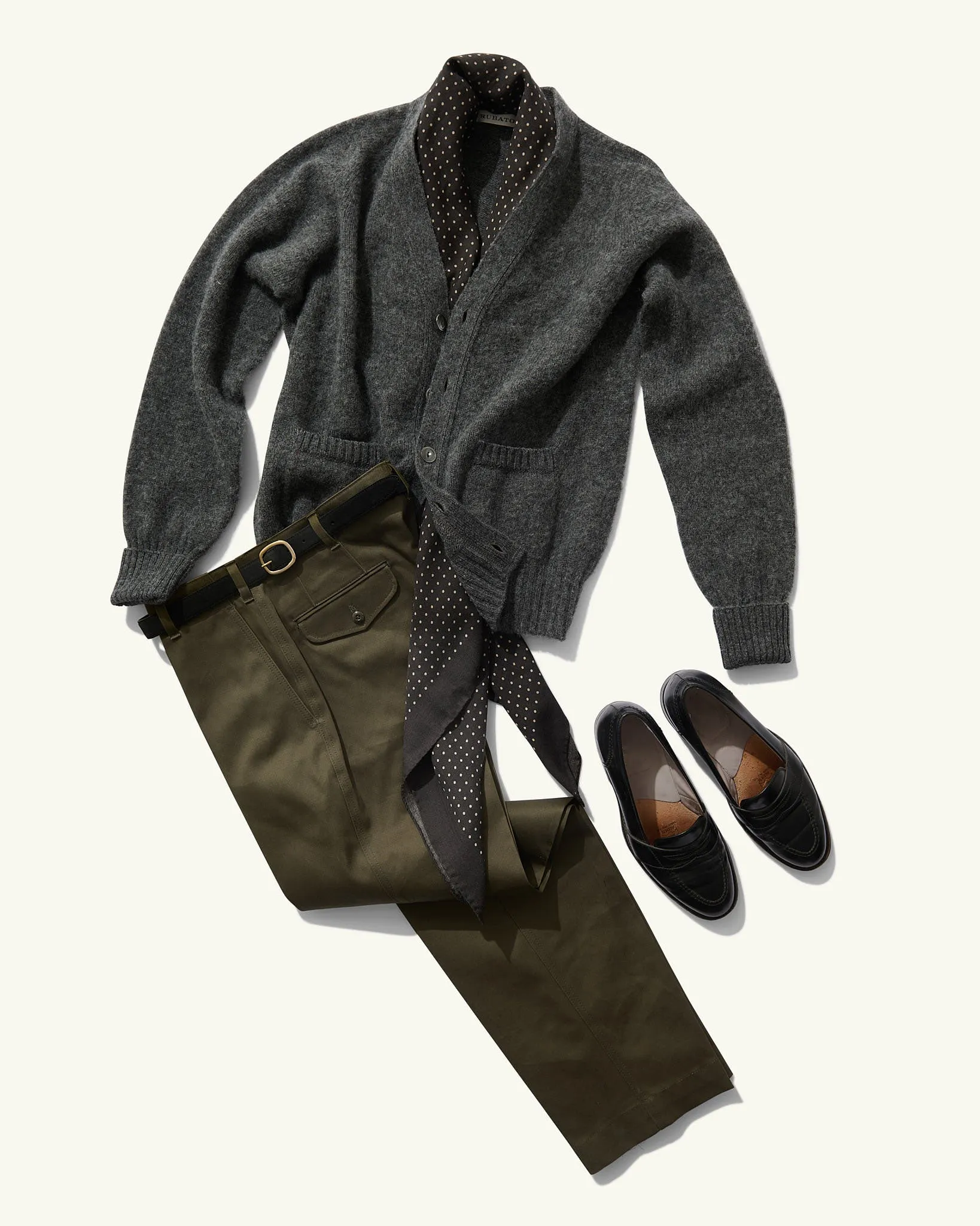 Big Square in Charcoal Dot sold by Rubato product image thumbnail 3