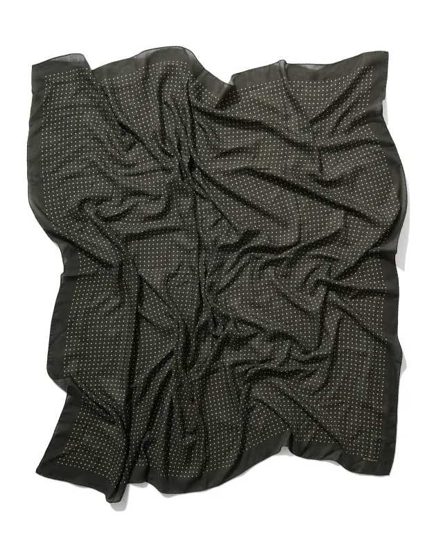 Big Square in Charcoal Dot sold by Rubato