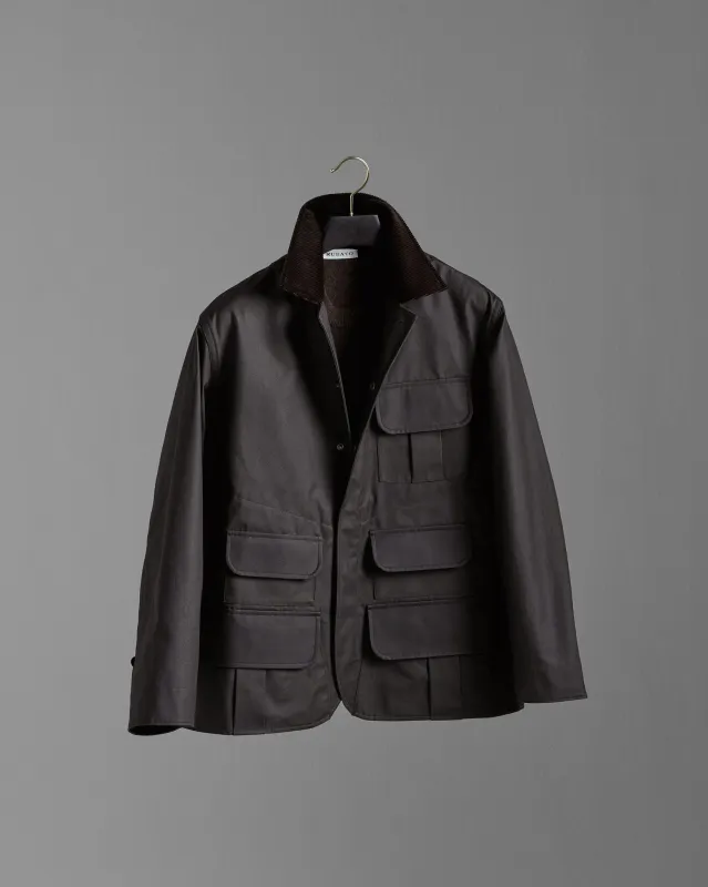 American Hunting Jacket in Dark Brown sold by Rubato