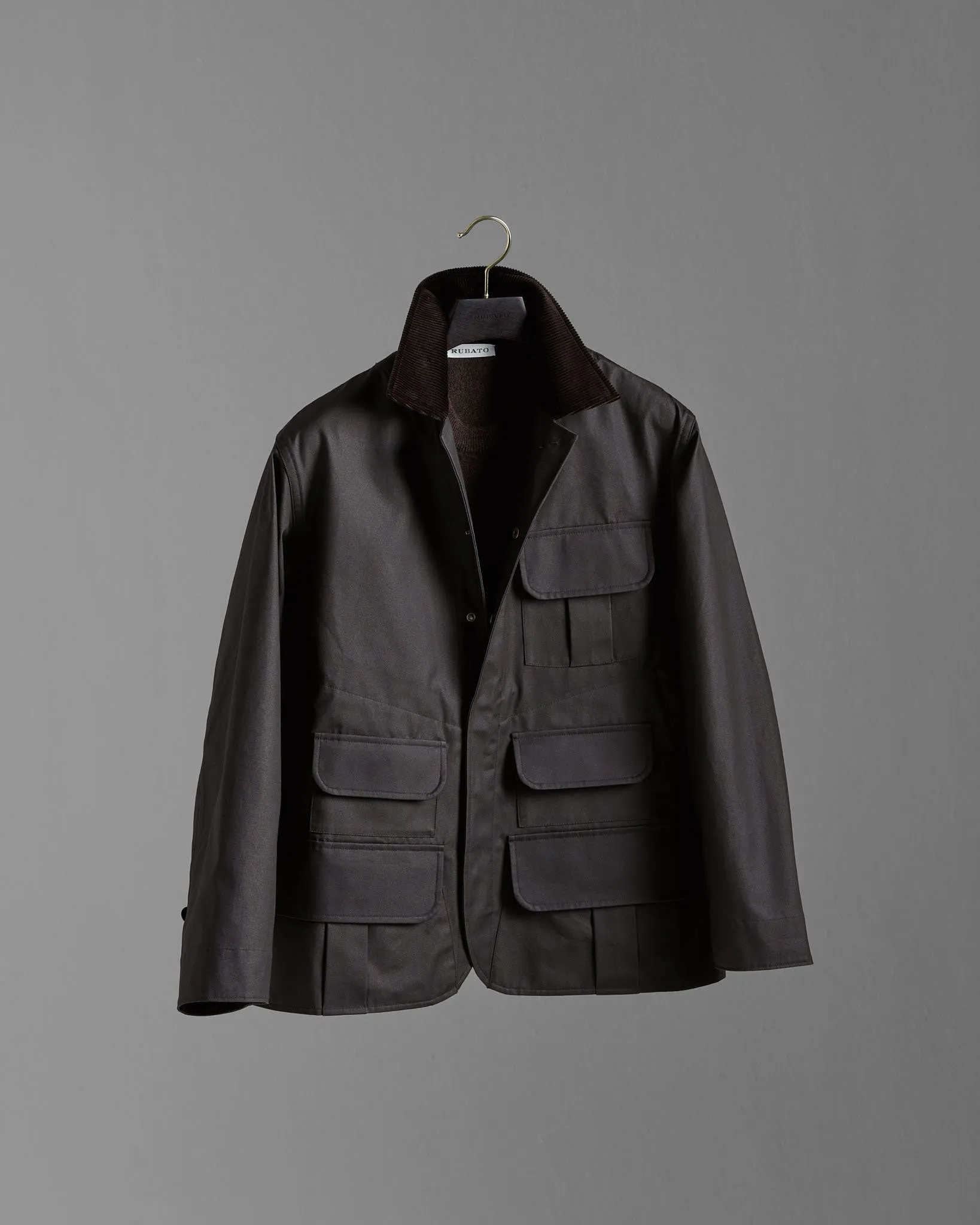 American Hunting Jacket in Dark Brown sold by Rubato