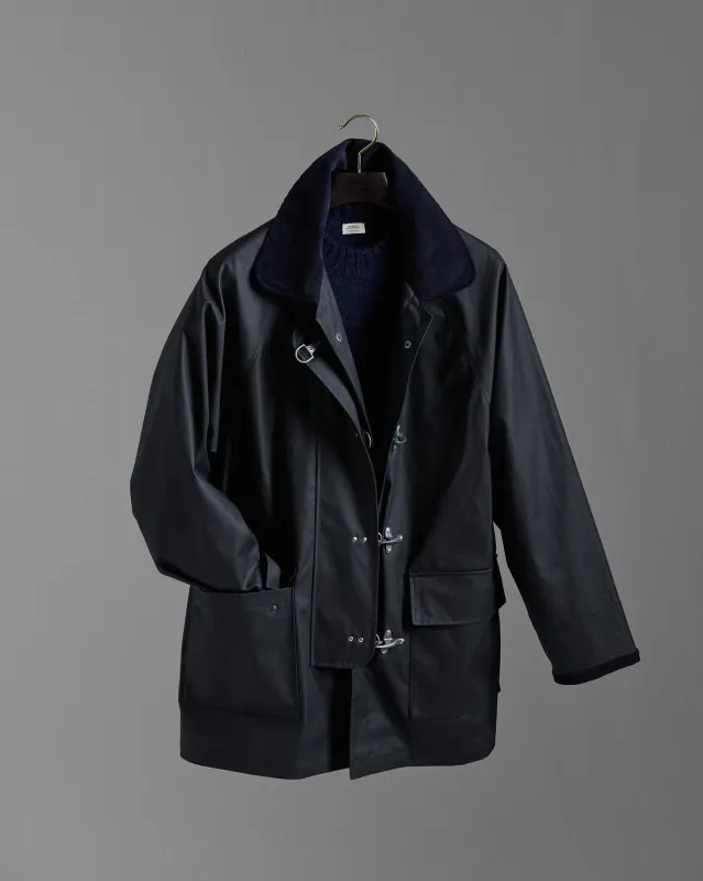 Fireman’s Jacket in Navy sold by Rubato
