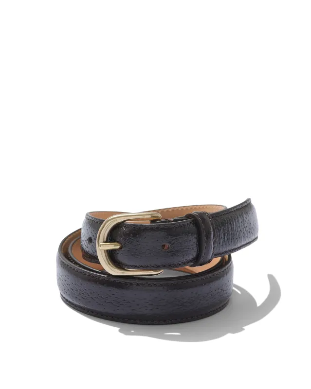 Classic Belt in Brown Pigskin sold by Rubato