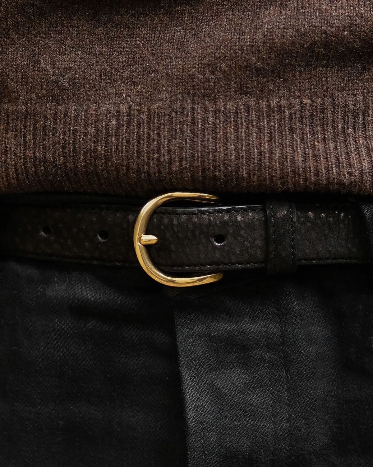 Nonpareil Carpincho Belt in Black sold by Rubato product image thumbnail 2