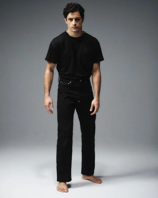 Lot Nr. 2 Denim in Black made by Rubato