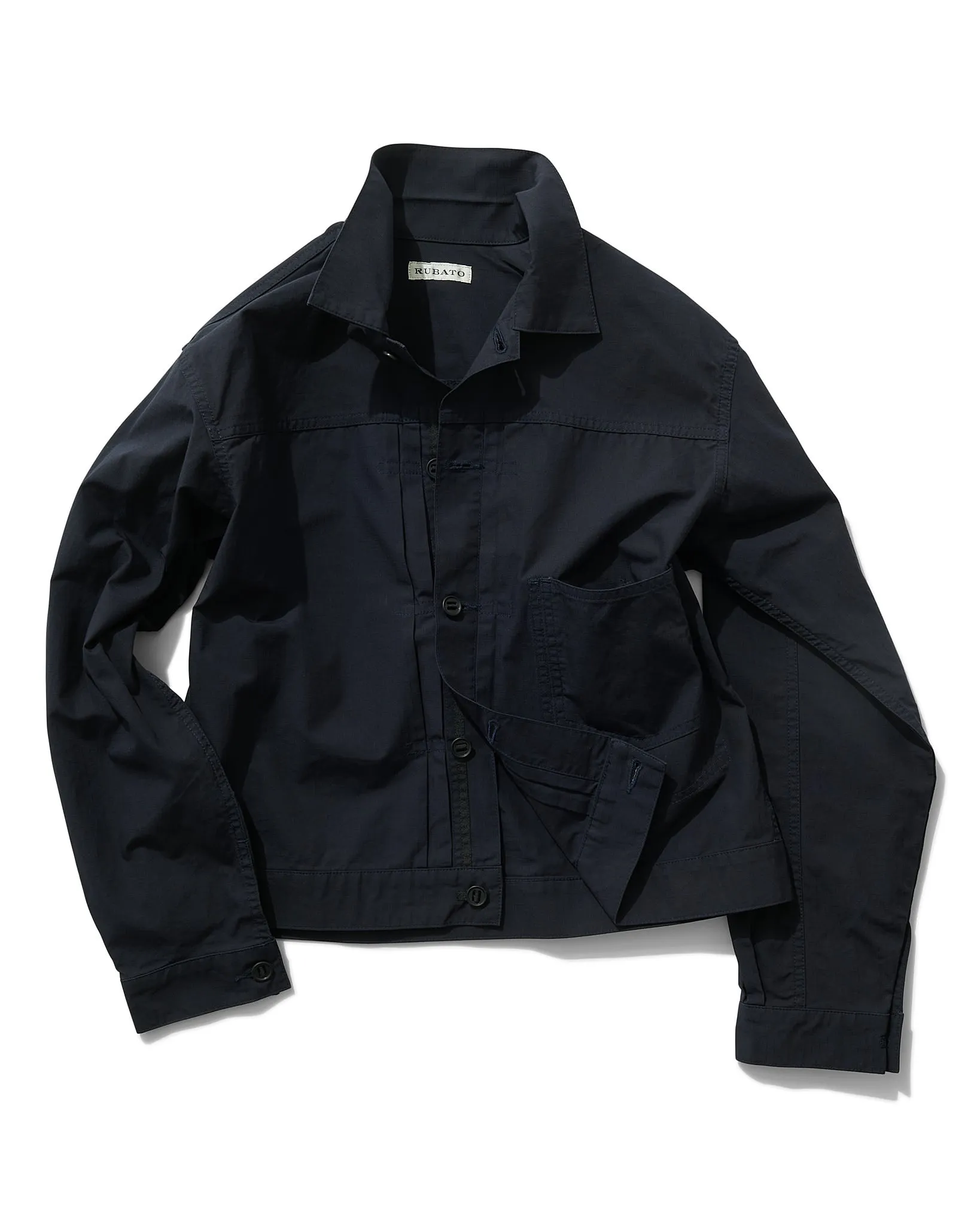 Mercer Jacket in Navy sold by Rubato product image thumbnail 2