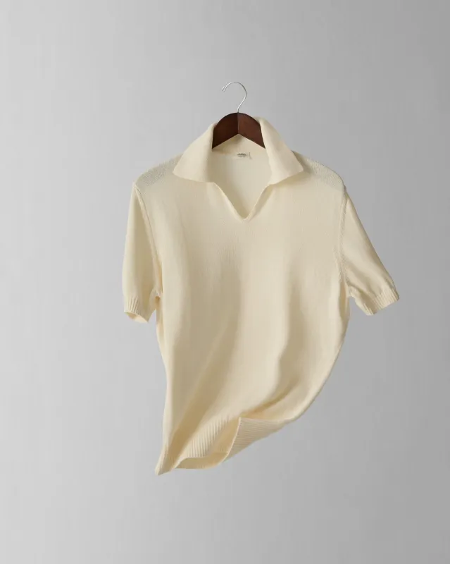 Nonpareil Fairbanks Polo in Cream made by Rubato