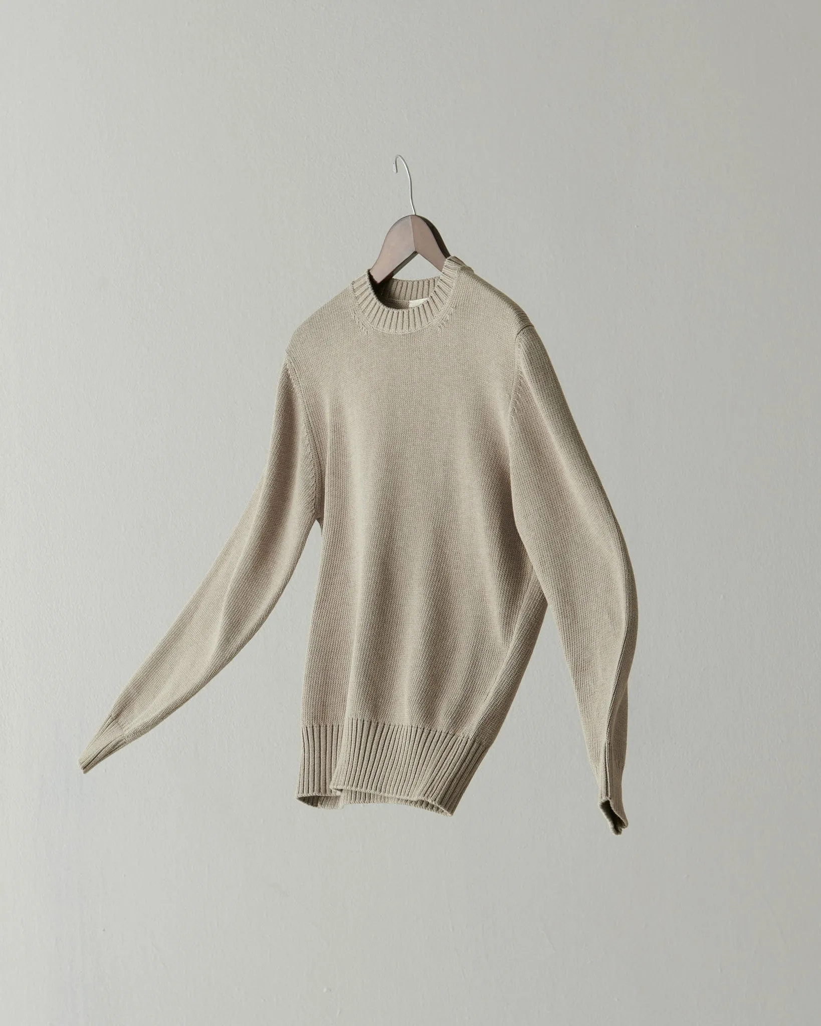 Nonpareil Heavy Crew Neck in Polvere sold by Rubato