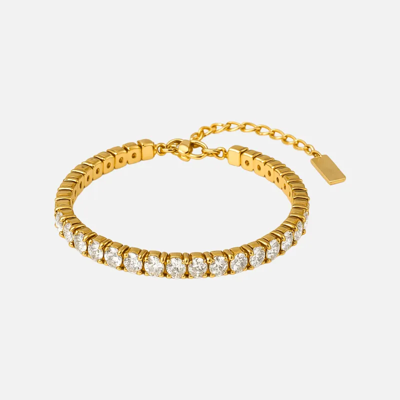 TENNIS BRACELET made by Clarine