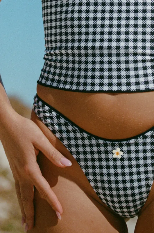 Buffy Thong Bikini Pant - Cola sold by SNRKLBR