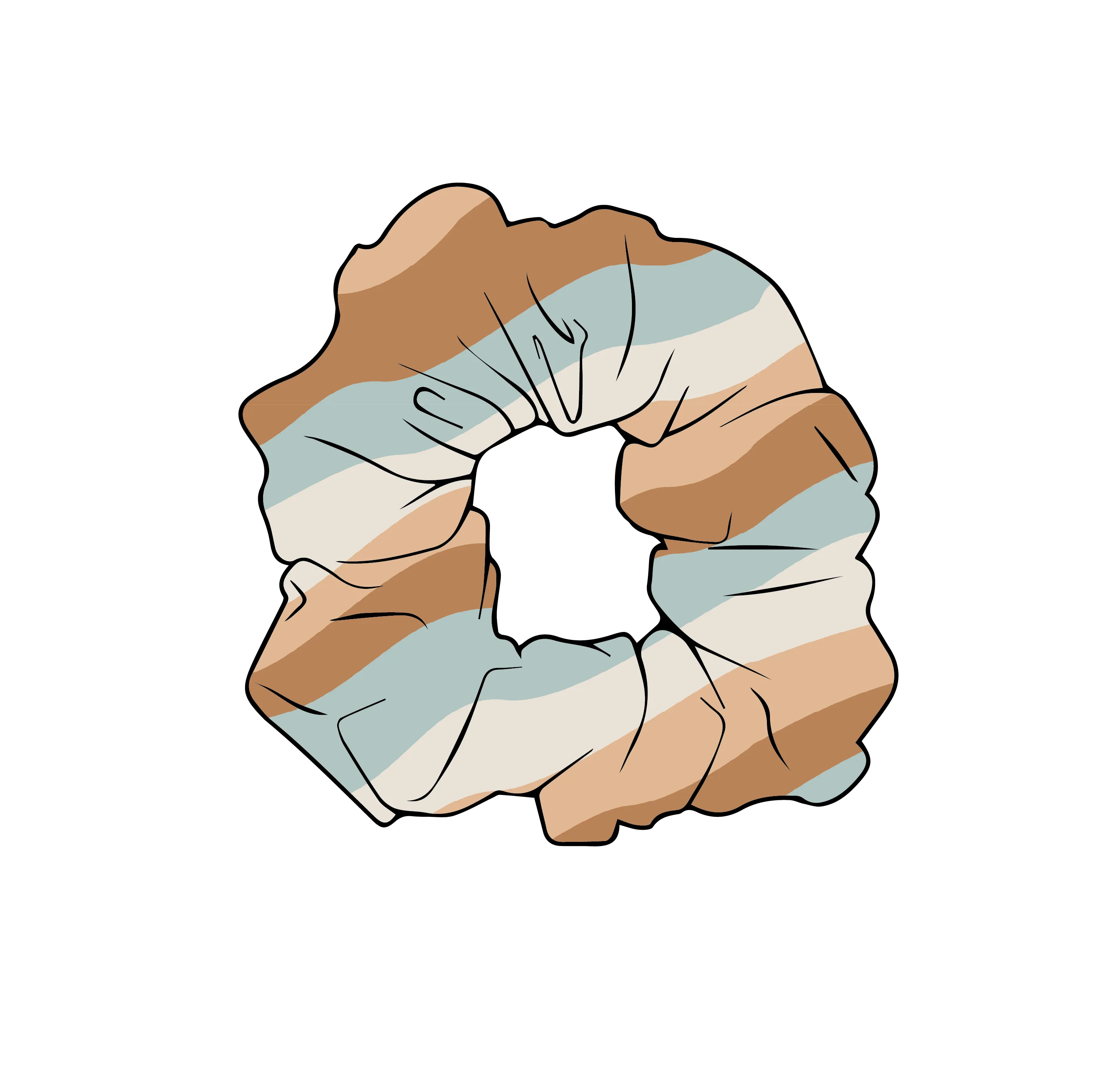 Scrunchie - Desert Isle sold by SNRKLBR