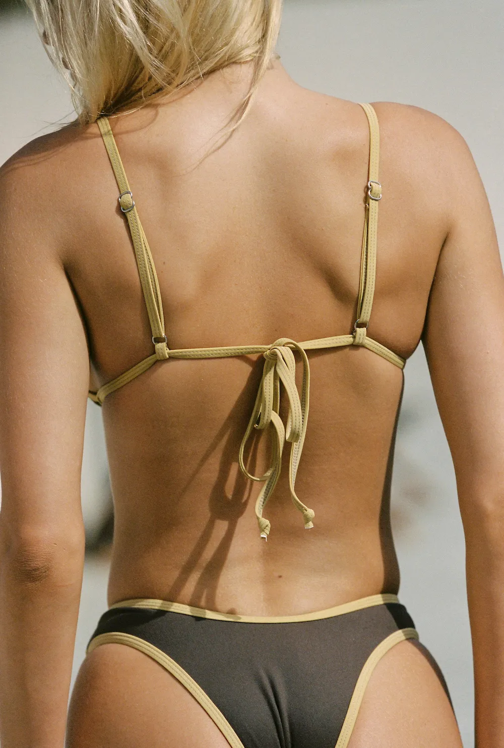 Barbie Cheeky Bikini Pant - Deadstock Chocolate Suede sold by SNRKLBR product image thumbnail 4