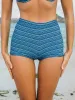 Shorties Pant 2.0 - Y2K Stripe Blue sold by SNRKLBR