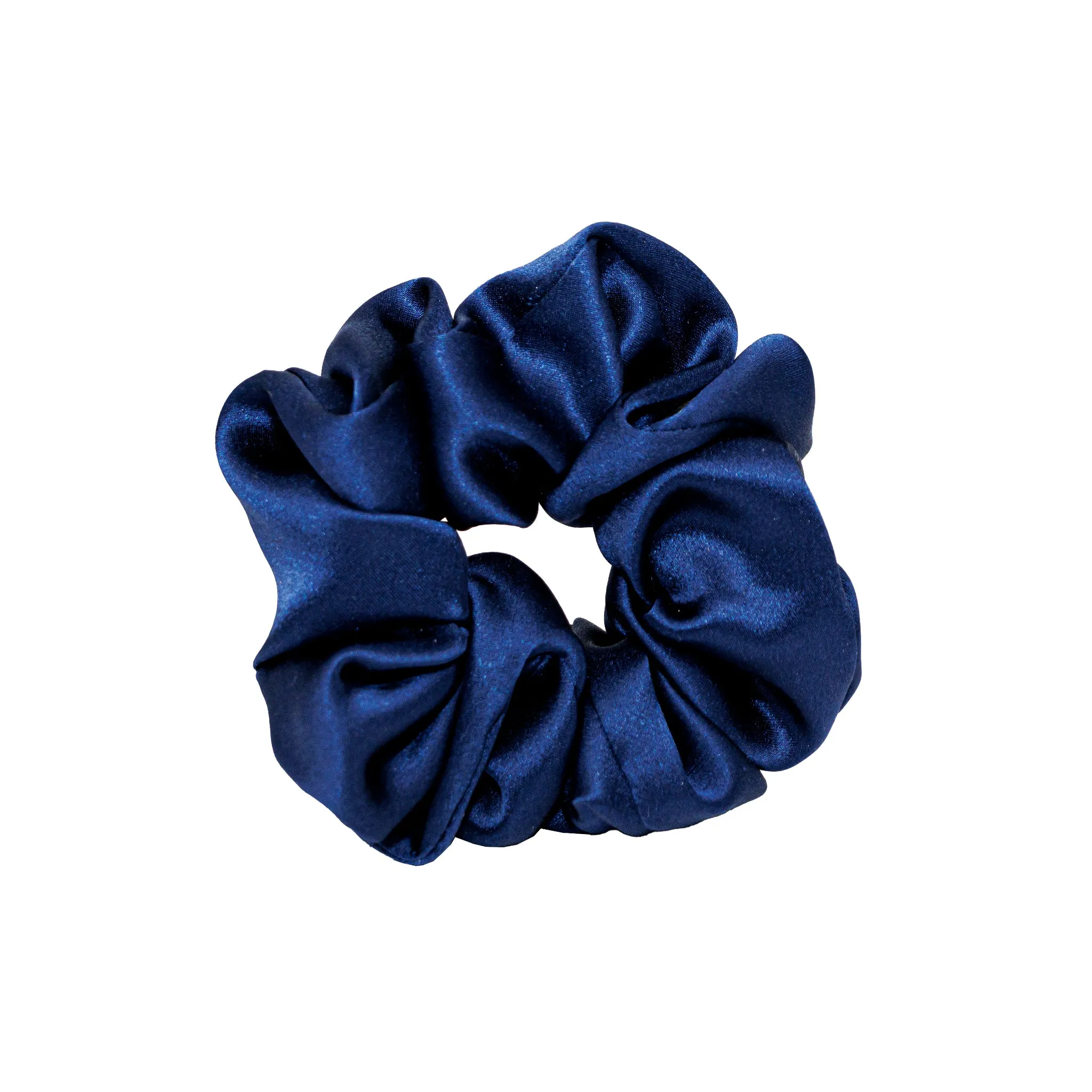 Sweet Dreams Silk Scrunchie in Blueberry sold by Emi Jay