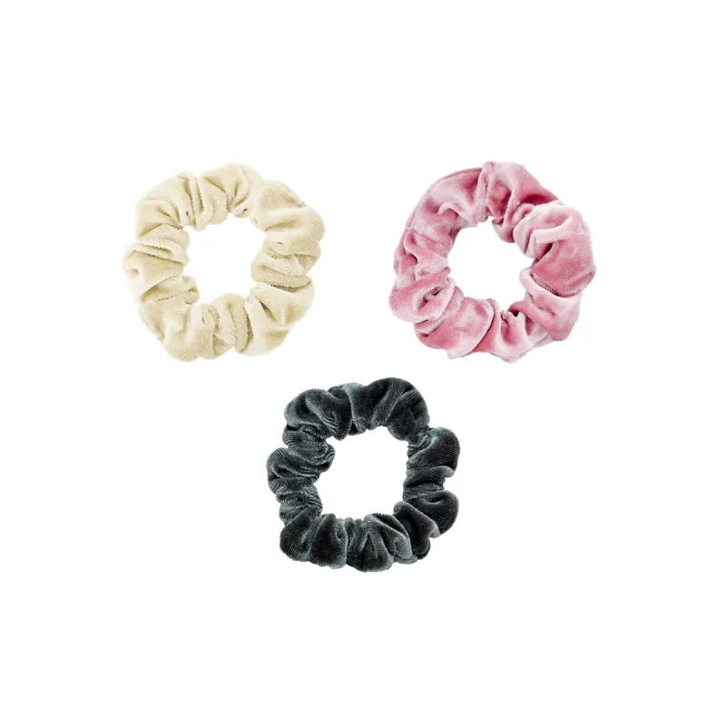 Bathrobe Velvet Scrunchies 3-Pack sold by Emi Jay