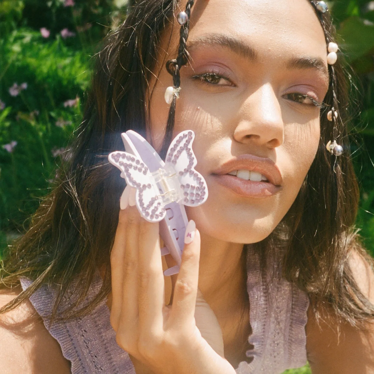 Mariposa Clip in Lilac Sunset sold by Emi Jay product image thumbnail 5