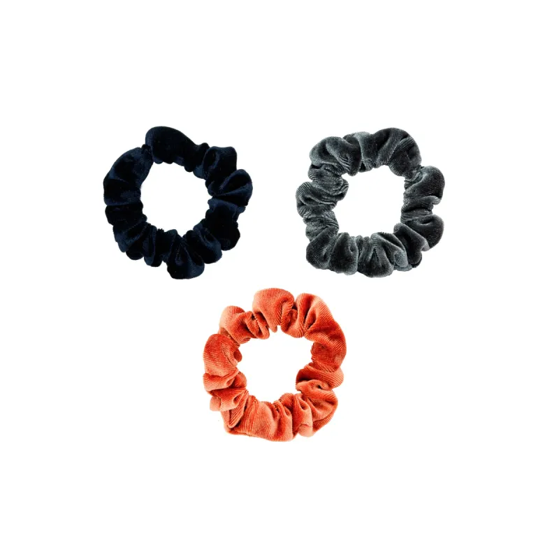 Summer Night Velvet Scrunchies 3-Pack sold by Emi Jay