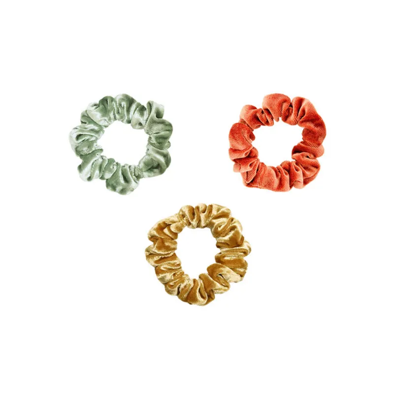 Citrus Velvet Scrunchies 3-Pack sold by Emi Jay