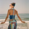 Big Effing Clip in Blue Crush sold by Emi Jay