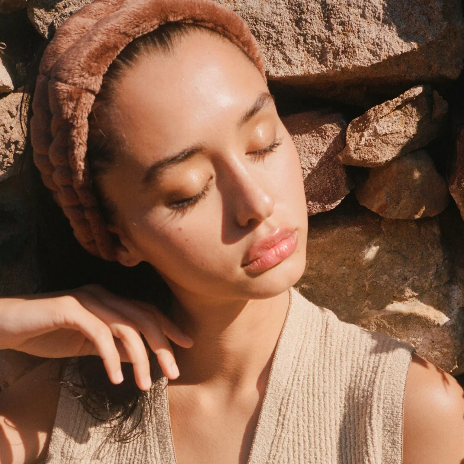 Cloud Headband in Cappuccino sold by Emi Jay product image thumbnail 2