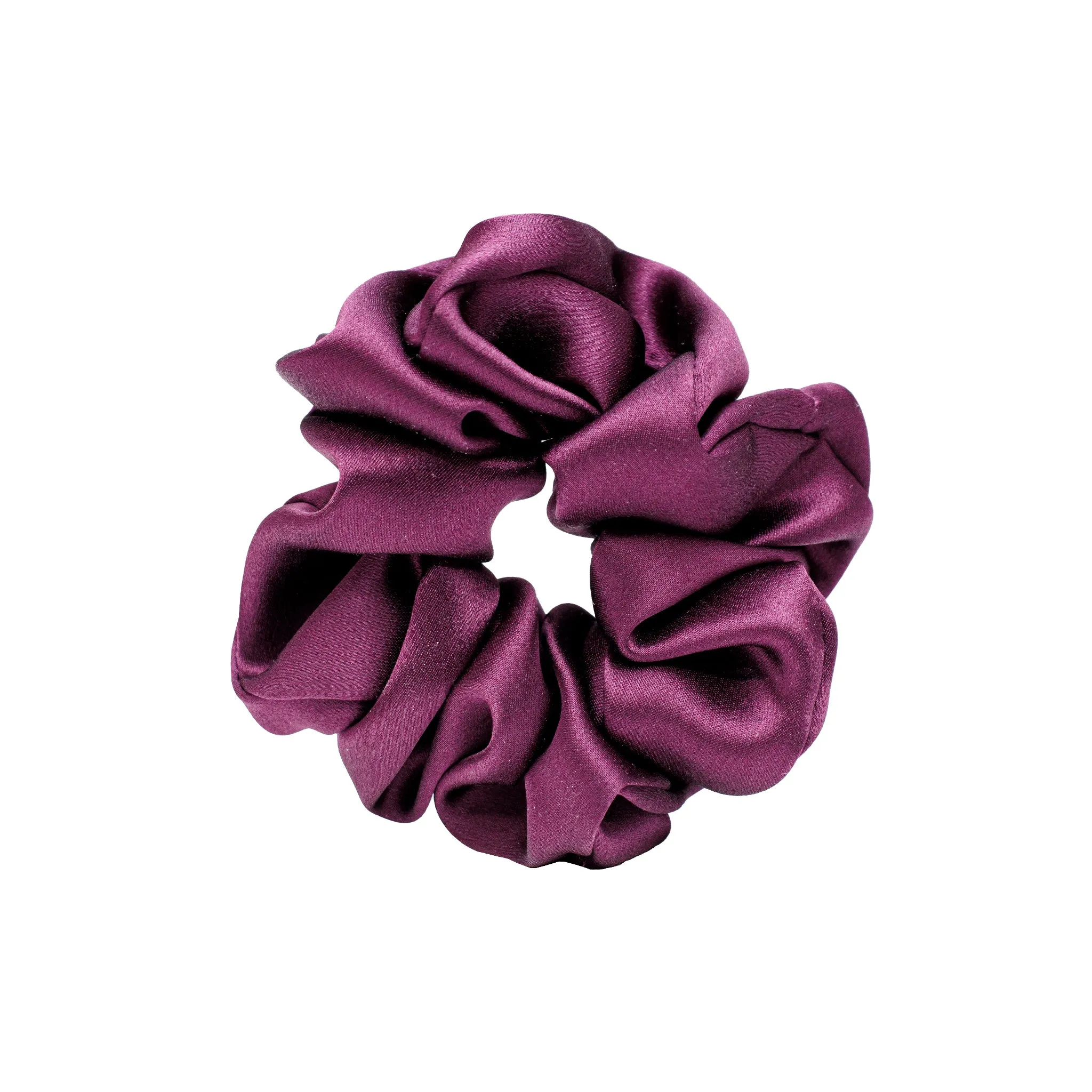 Sweet Dreams Silk Scrunchie in Mulberry sold by Emi Jay