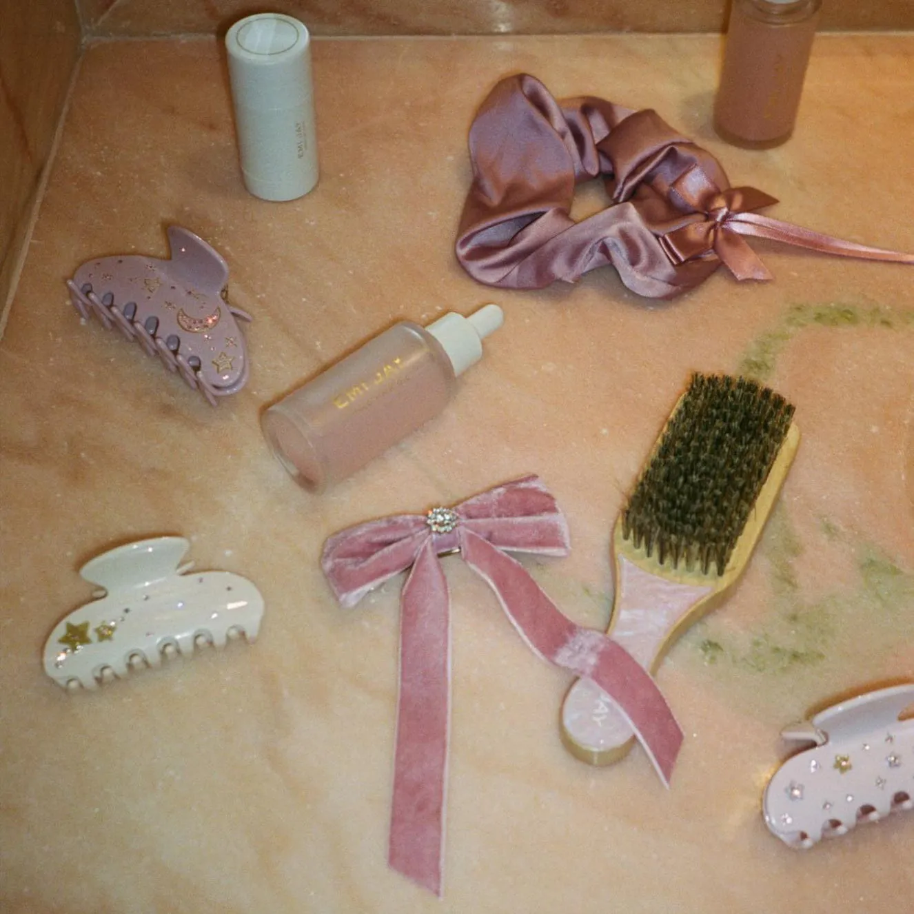 Darling Scrunchie in Rosewood sold by Emi Jay product image thumbnail 2
