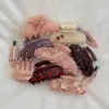 Sweetheart Clip in Bordeaux Chantilly Angel Food sold by Emi Jay