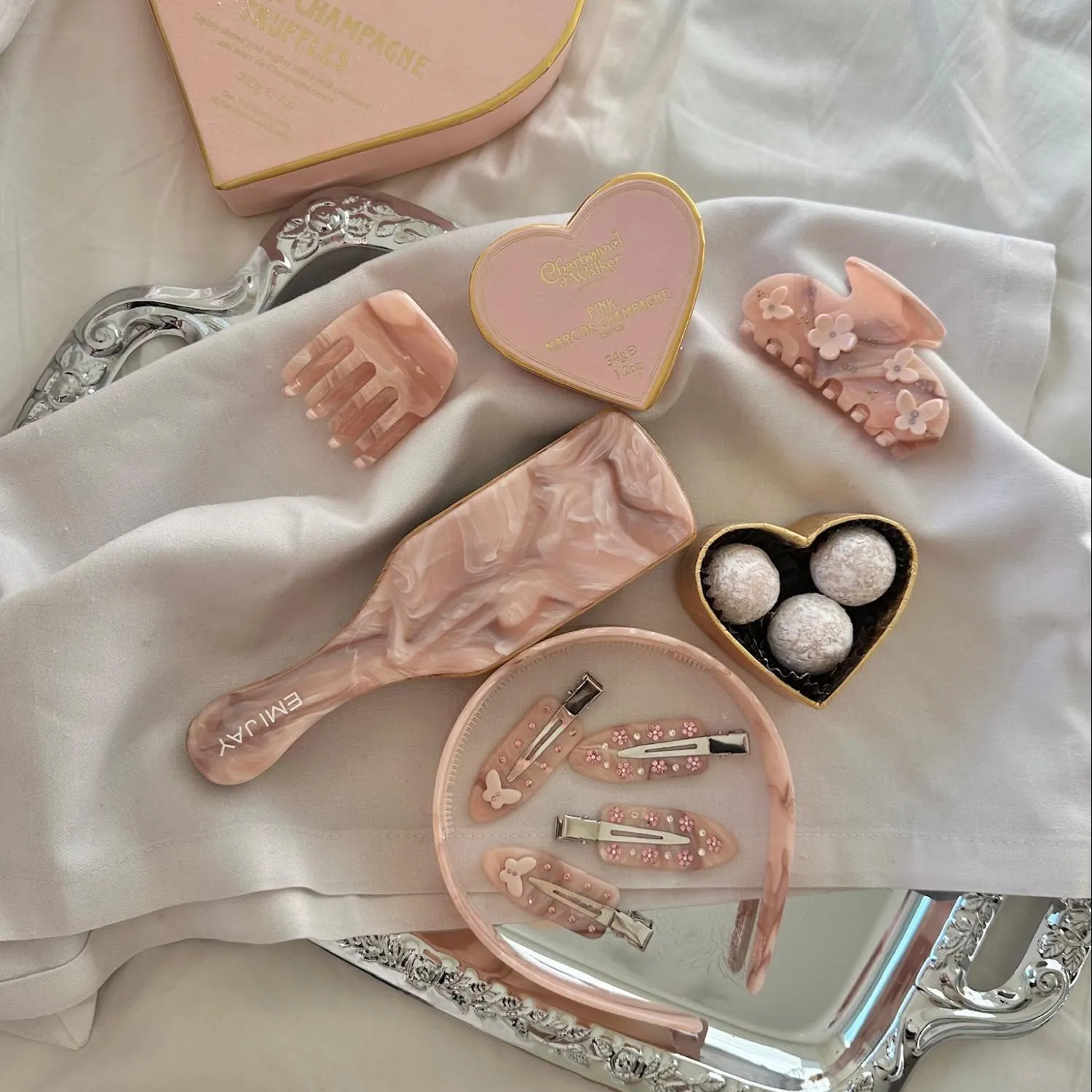 Popstar Clips in Pink Flutters sold by Emi Jay product image thumbnail 2