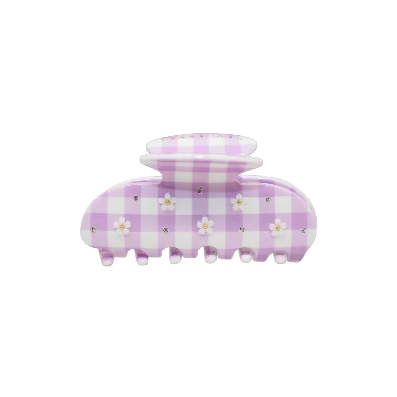 Sweetheart Clip in Daisy Pink Picnic sold by Emi Jay
