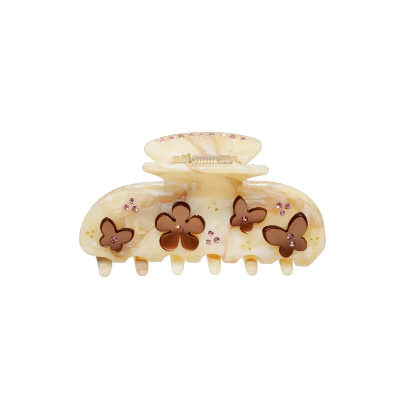 Sweetheart Clip in Cocoa Chantilly Angel Food sold by Emi Jay