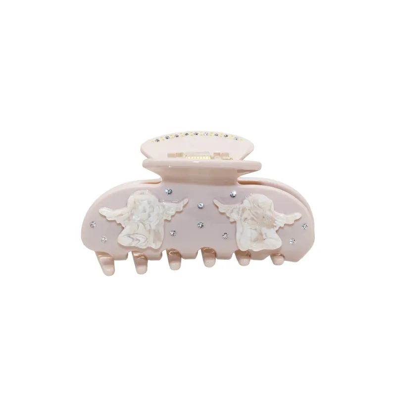 Sweetheart Clip in Cream Angel Wings sold by Emi Jay