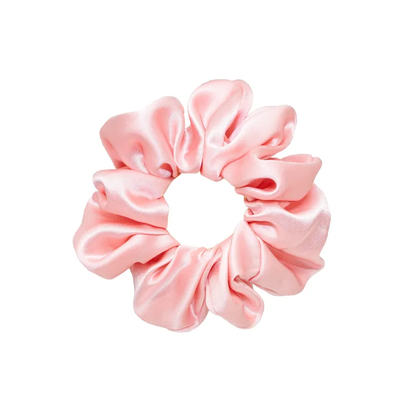 Sweet Dreams Silk Scrunchie in Rose Tan sold by Emi Jay