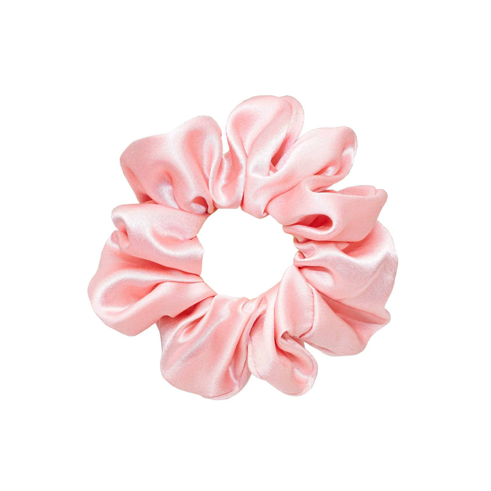 Sweet Dreams Silk Scrunchie in Rose Tan sold by Emi Jay