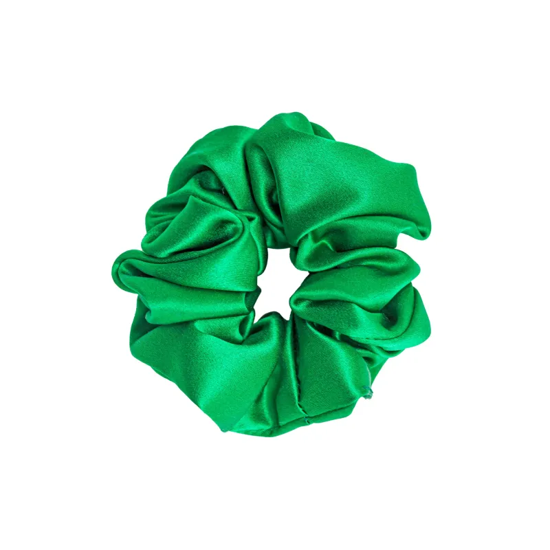 Sweet Dreams Silk Scrunchie in Emerald sold by Emi Jay