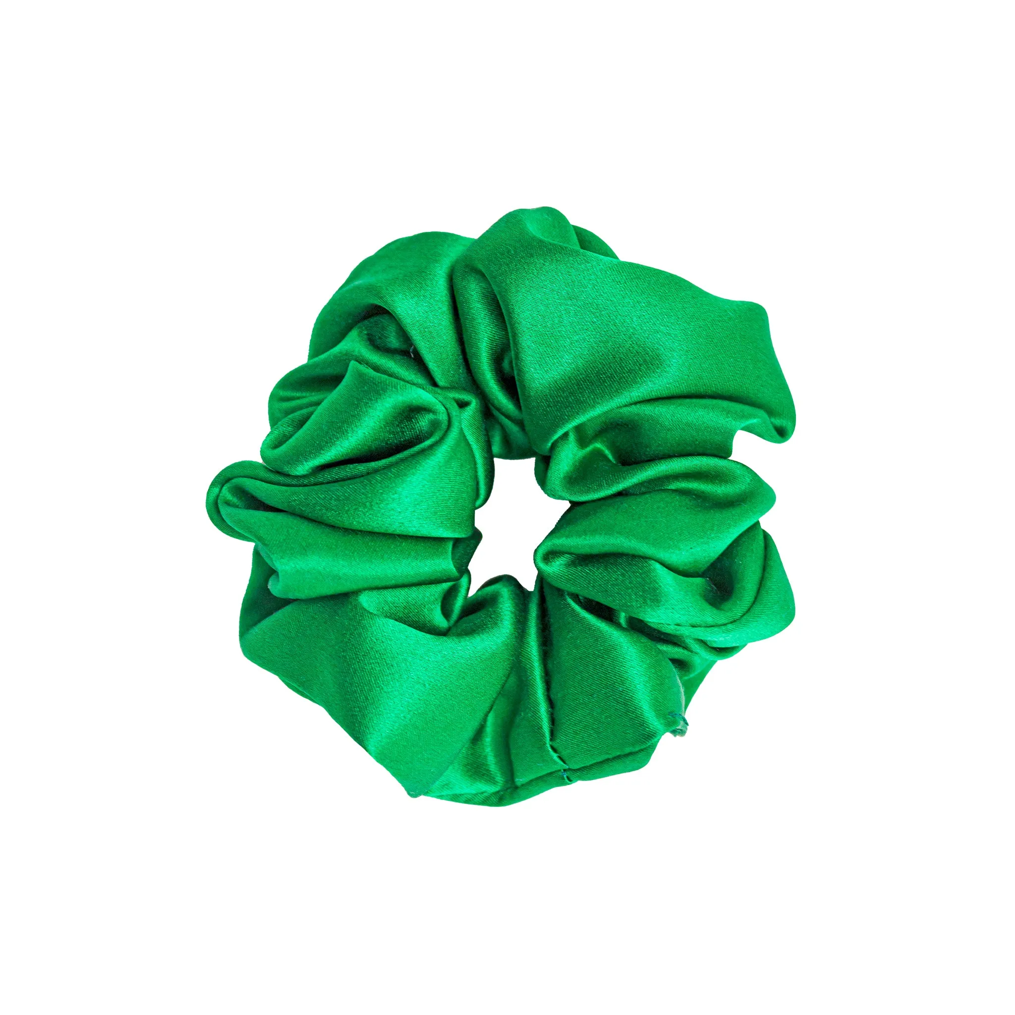 Sweet Dreams Silk Scrunchie in Emerald sold by Emi Jay