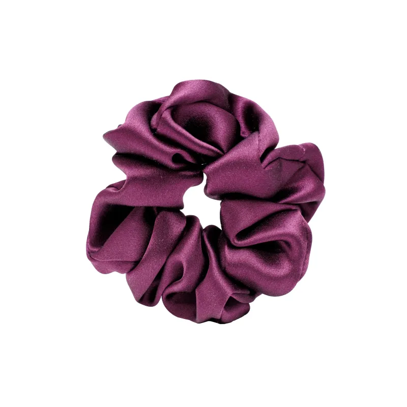 Sweet Dreams Silk Scrunchie in Mulberry sold by Emi Jay
