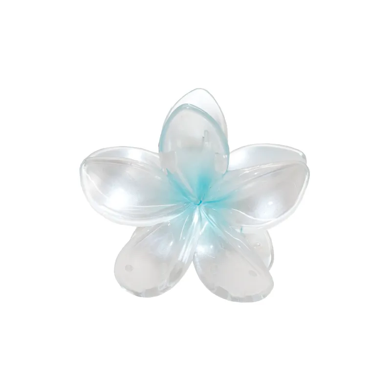 Super Bloom Clip in Aqua Pearl sold by Emi Jay