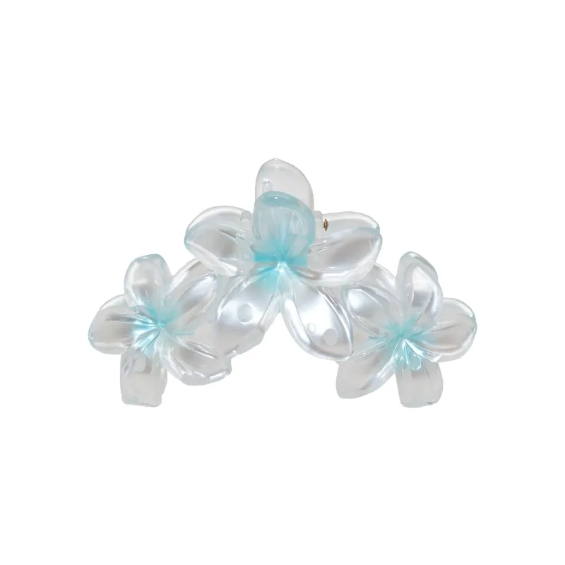 Miss Super Bloom Clip in Aqua Pearl sold by Emi Jay
